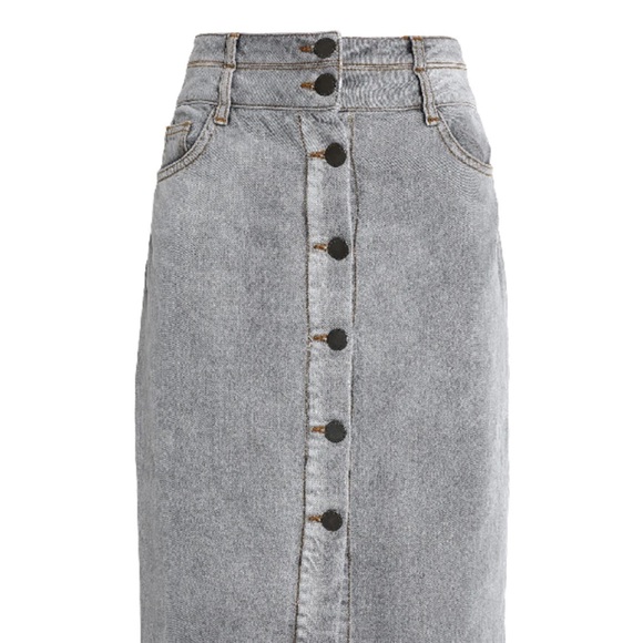 Maje Dresses & Skirts - Authentic Maje denim gray skirt in size XS